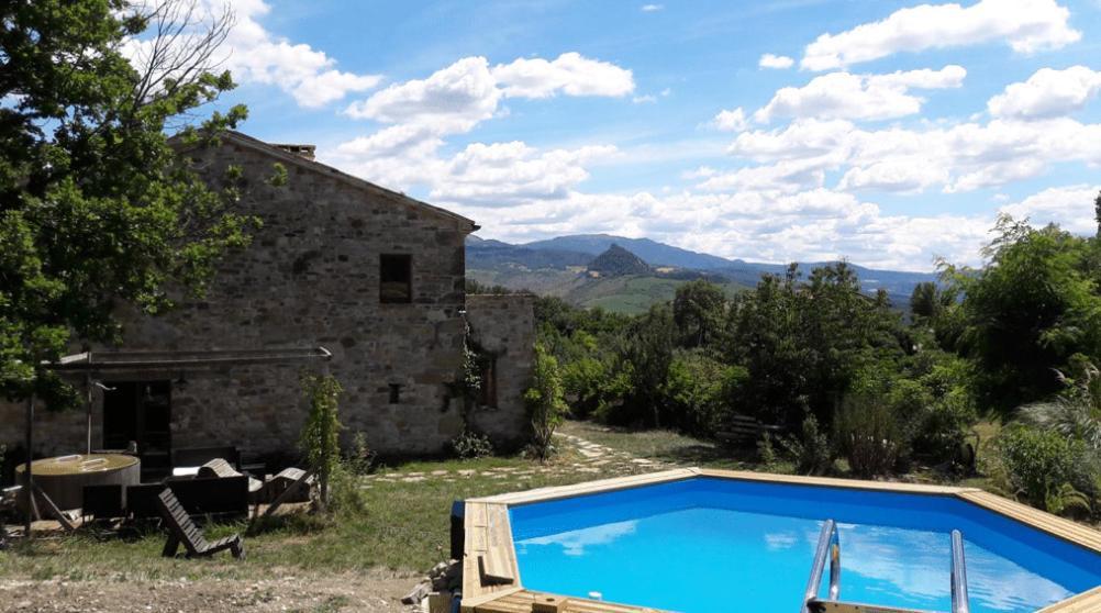 Sasso Erminia R&B Ecosostenibile Novafeltria Exterior foto